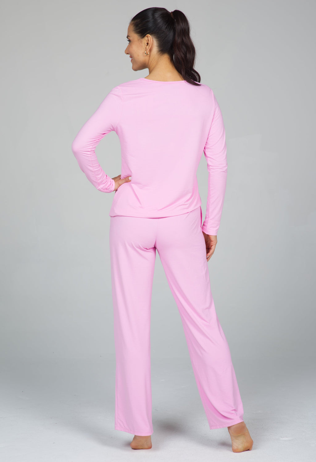 Solid Pajama Set - 36000