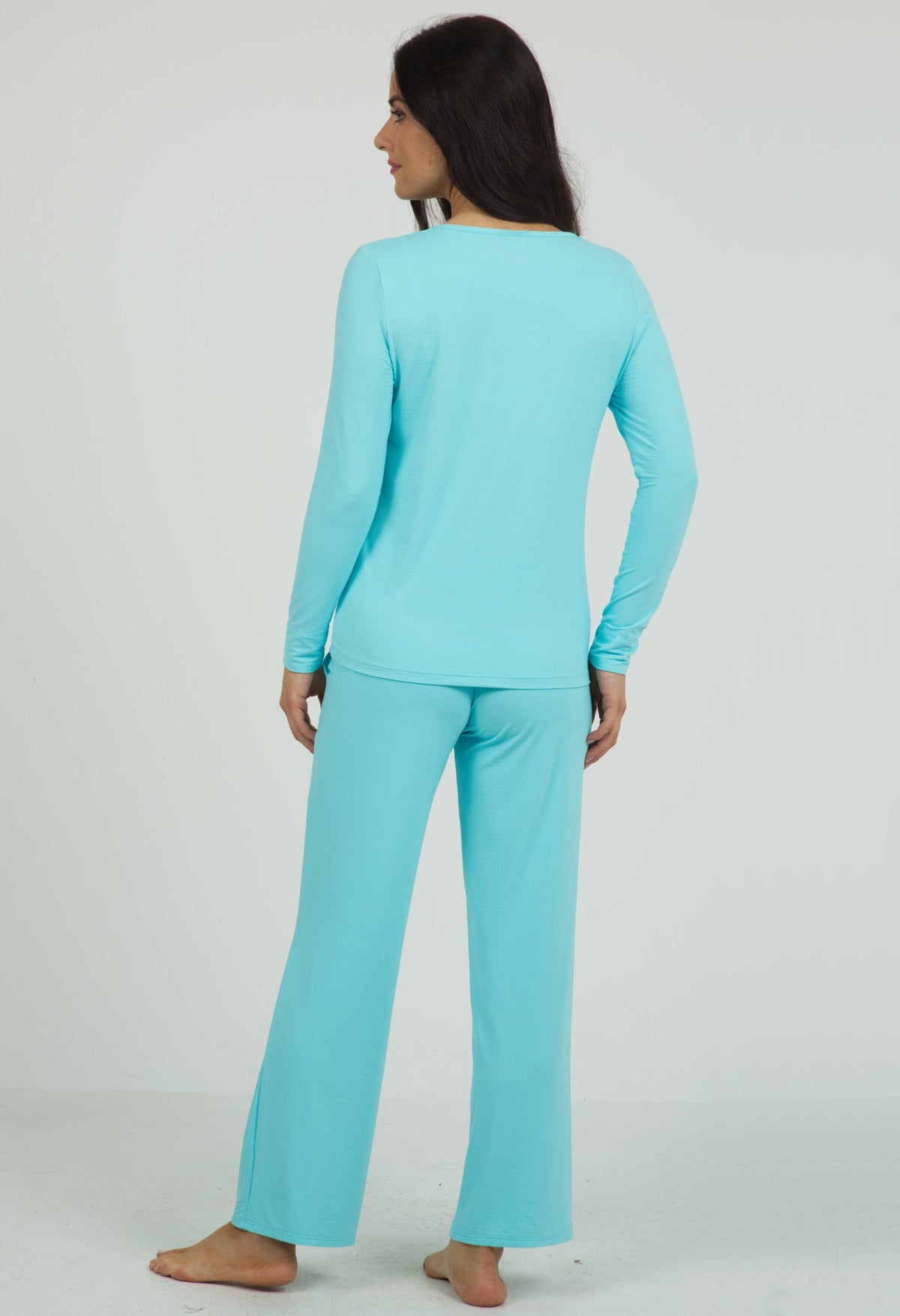 Solid Pajama Set - 36000